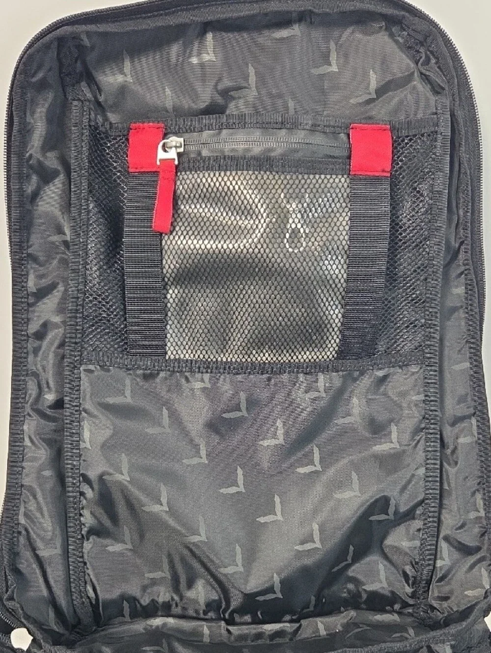 Chevrolet Corvette C7 Black Men's Everyday Backpack with Red Accents